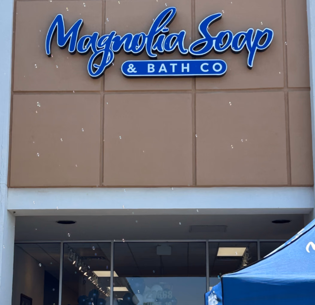 Inside Magnolia Soap & Bath Co. Store